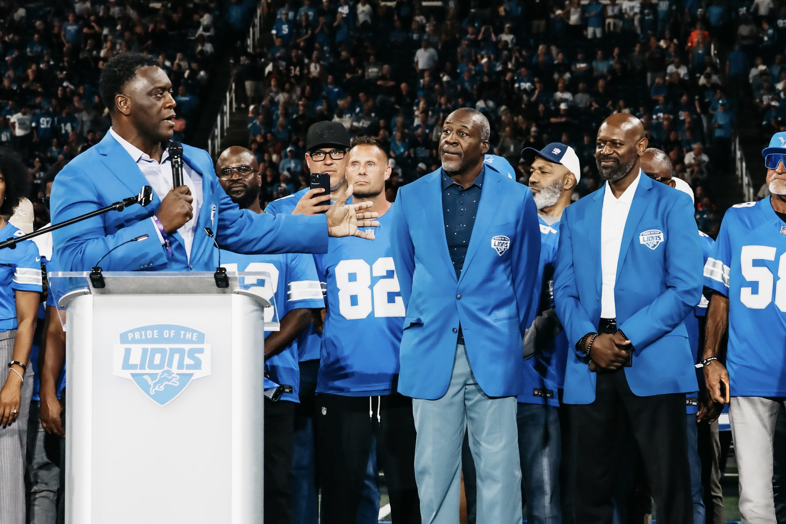Robert Porcher Inducted in Pride of the Lions