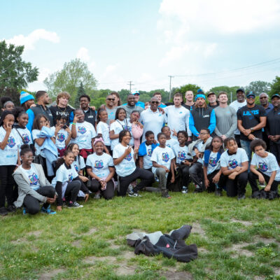 Detroit Lions Rookies Educate Redford Students